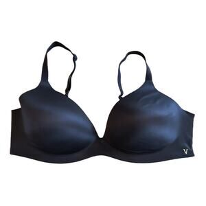 Victoria's Secret Bra Women's Size 36D Black Smooth Coverage Convertible Straps